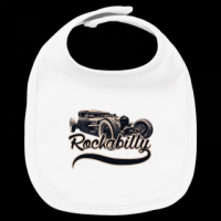 Rockabilly Car baby slabbetje
